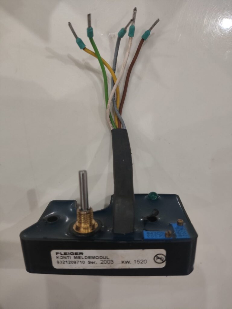 Pleiger actuator trottle position indicator